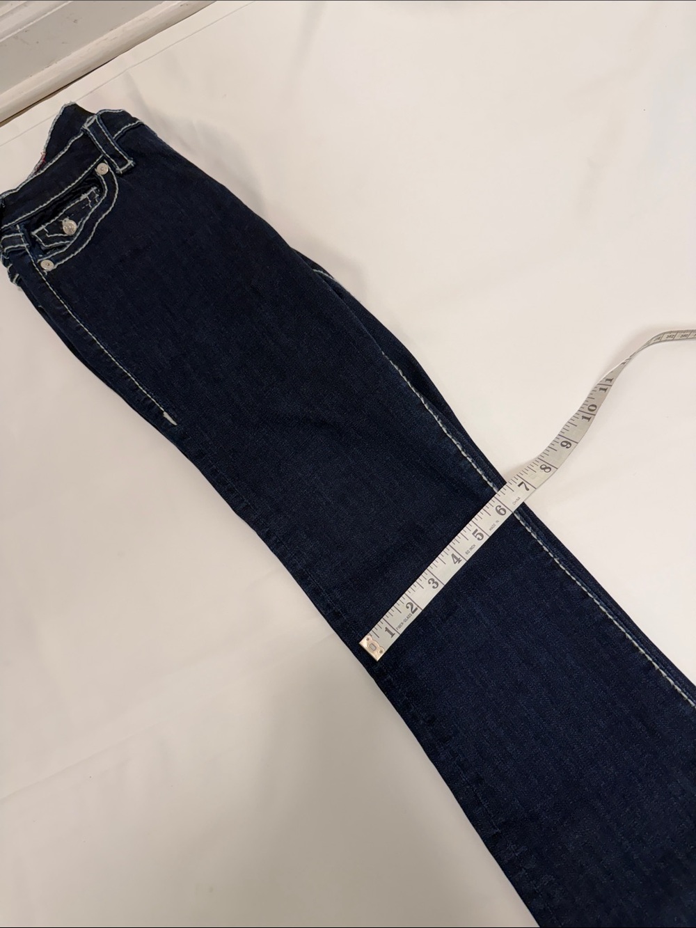 TRUE RELIGION JENNIE BIG T CURVY SKINNY JEAN! - Picture 10 of 11